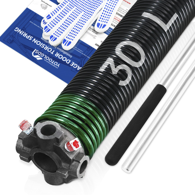 0.243*2*30"-L Single Garage Door Torsion Spring