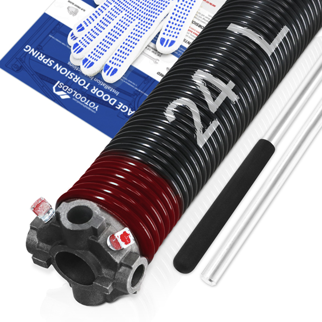 0.225*2*24"-L Single Garage Door Torsion Spring