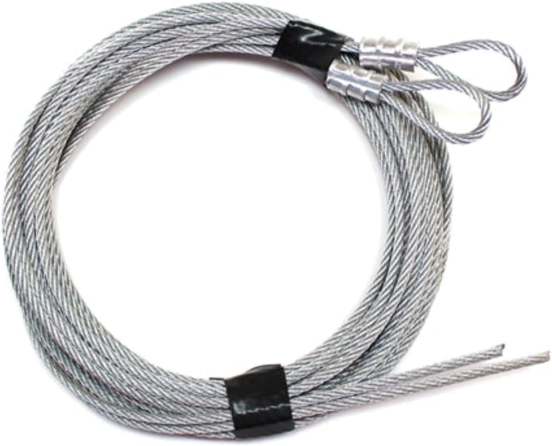 Garage Door Extension Spring Cable Wire Safety Cable 7 or 8 Feet