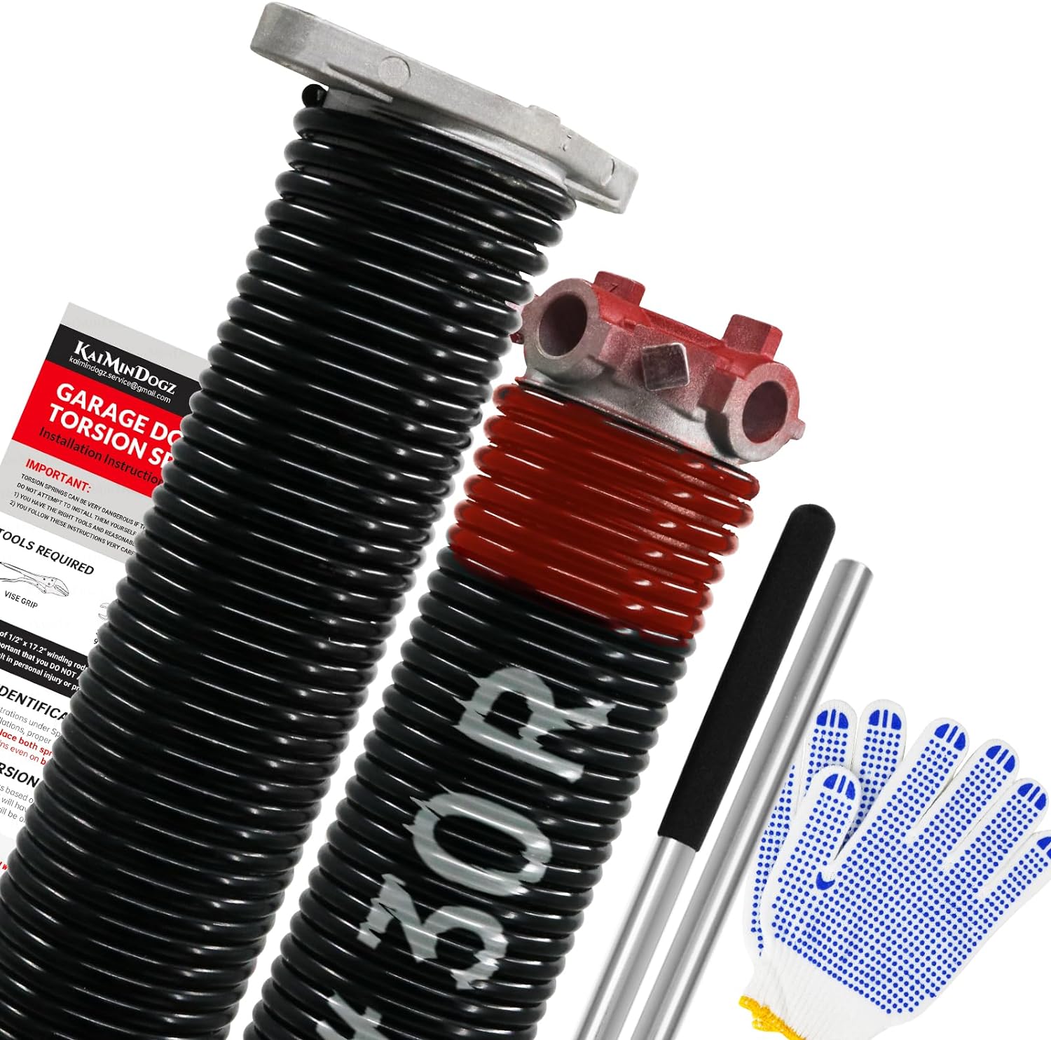 0.225*1.75*30 Pair of Garage Door Torsion Springs
